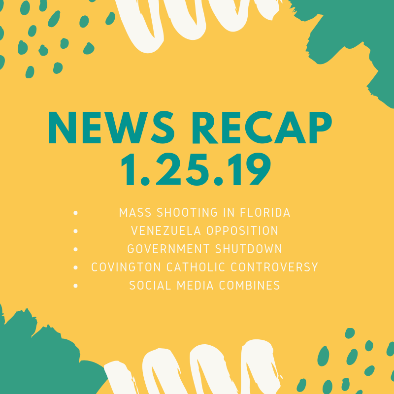 News recap for January 25, 2019
