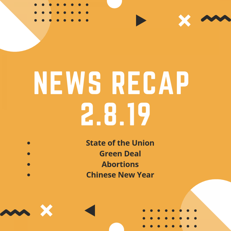 News recap for February 8, 2019