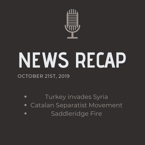 News Recap for October 21, 2019