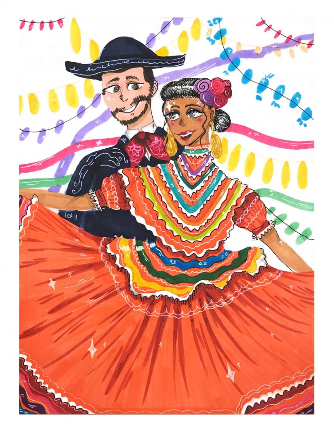 The Baile Folklorico club celebrates Hispanic culture and heritage ...