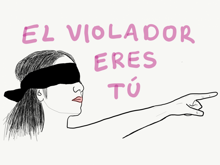 The+chant%2C+El+violador+eres+T%C3%BA%2Cis+used+by+protesters+to+bring+awareness+to+femicides+in+Latin+America.