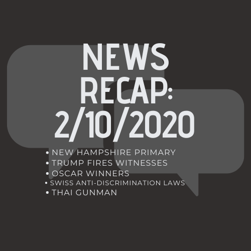News Recap for February 10, 2020