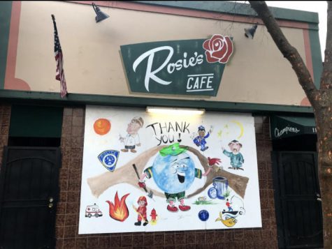 After having to close their doors for good due to business shutdowns, Rosies Cafe honors essential workers for their support during the pandemic