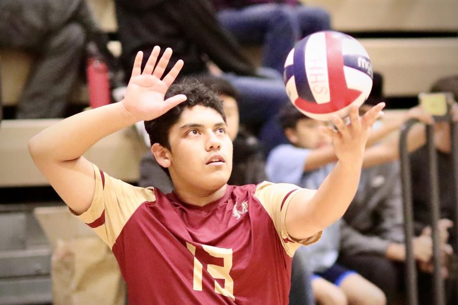 The Mission Hills boys volleyball team is ready to stick a landing