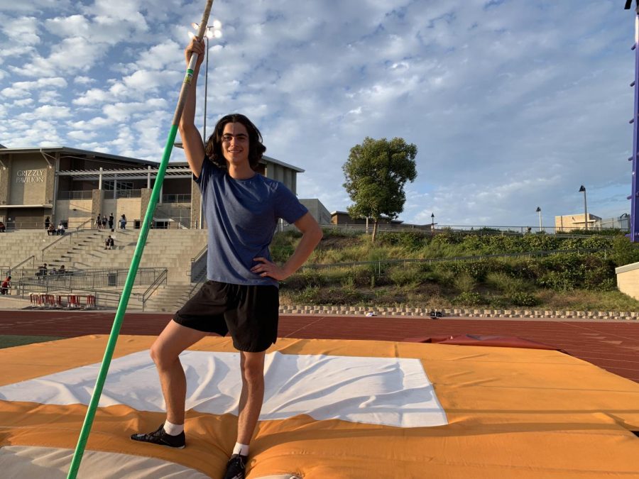 Bradley has been an influential mentor for new pole vaulters. 