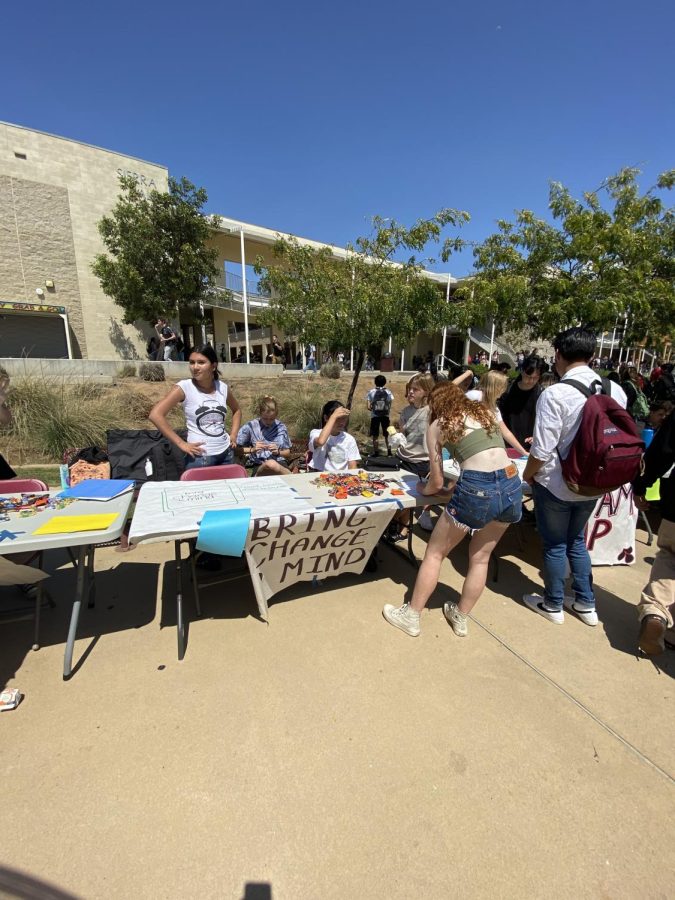 Students were able to explore their various interests at club rush.