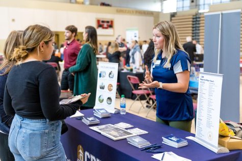 The Future Fair, an event funded by the San Marcos Promise, allowed students to connect to various colleges.