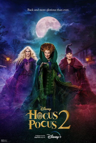 This is the official movie poster for the film Hocus Pocus 2 that released on September 30th, 2022.