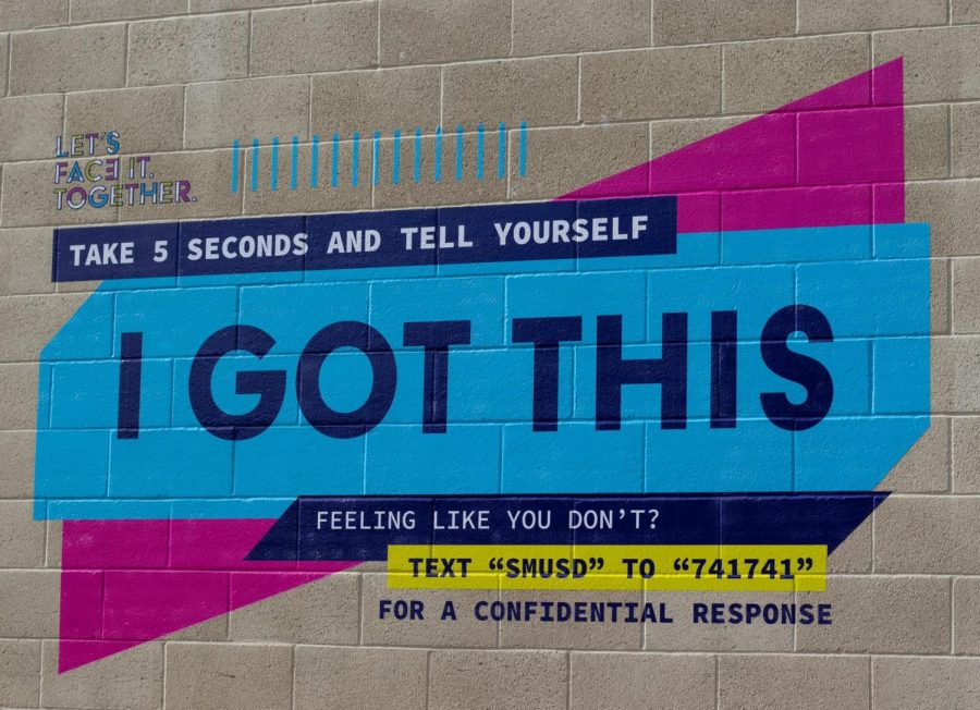 The outside of the counseling building displays a message which reads: "I got this".