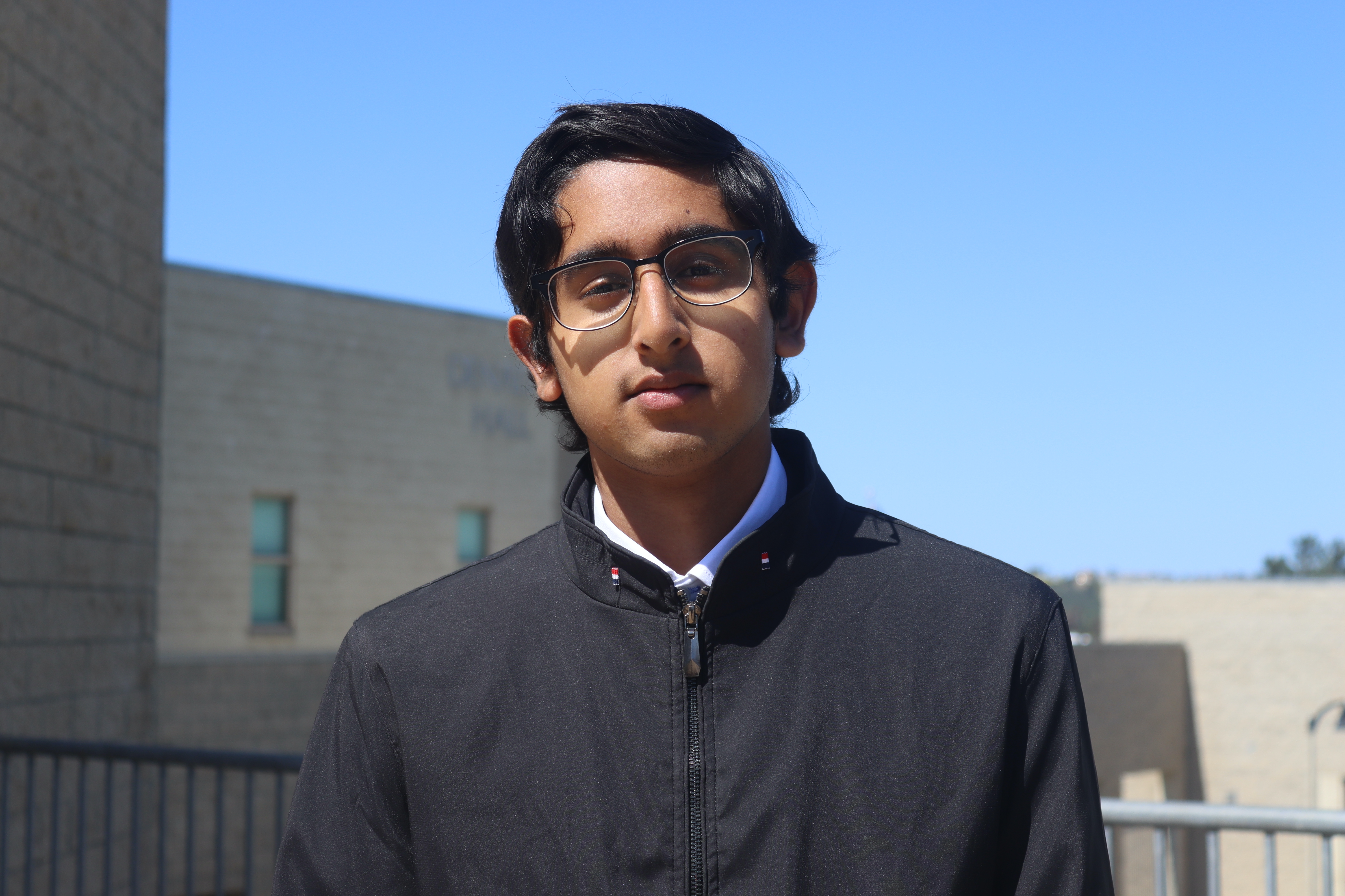 Senior Ashwin Bardhwaj is ready to embark on a new chapter of his life.