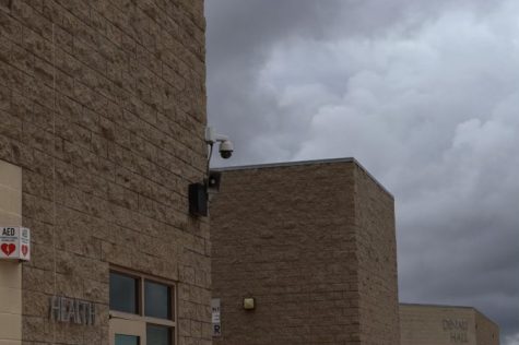 Security cameras can be found all around campus as an effort to ensure the safety of students. 