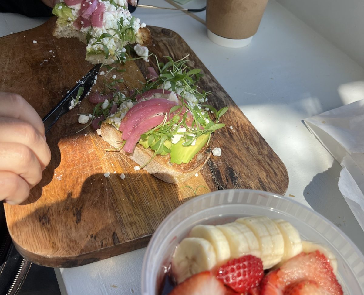 Healthy breakfast food, low calorie and still delicious, is a great option.  Students eating cafeteria food don't know the difference, as the labels aren't shown. "I wish our school would display the calories along with the food," junior Oscar Esparza said.