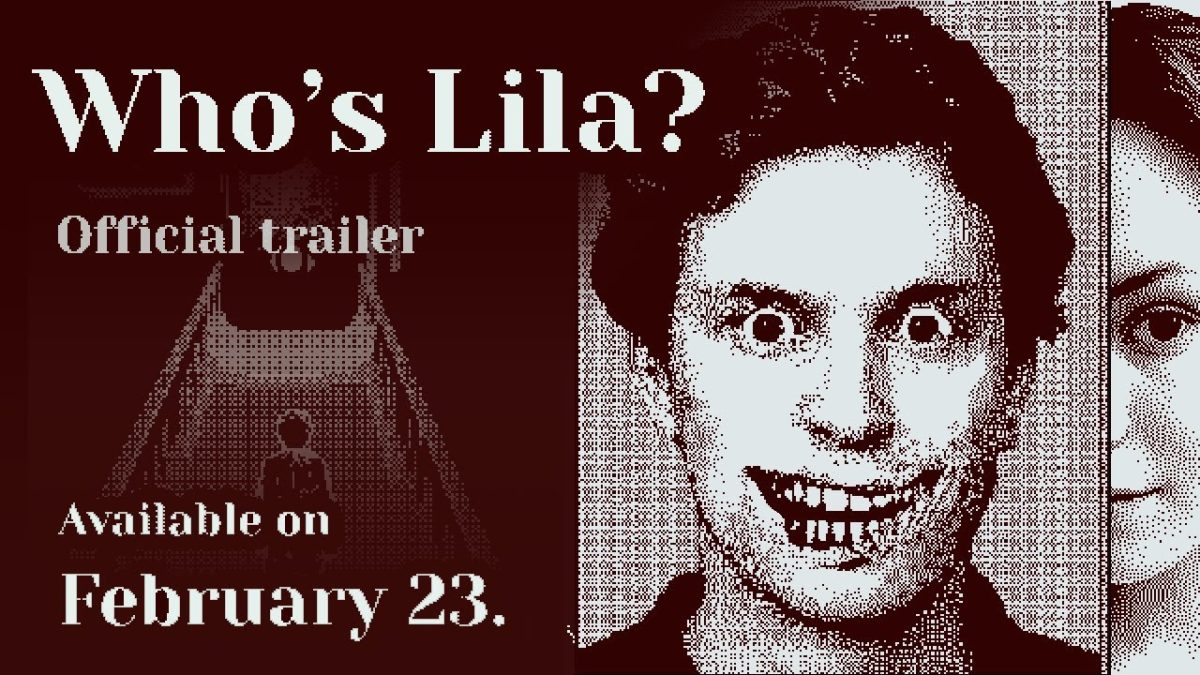 The YouTube cover image of the official Whos Lila? trailer, created by GarageHeathen on Steam. It is an indie game in the psychological horror genre that encompasses several game mechanics and story-telling tactics to entrance players and create a complex storyline. 